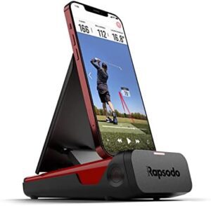 Rapsodo Mobile Launch Monitor for Golf Indoor and Outdoor Use with GPS Satellite View and Professional Level Accuracy, iPhone & iPad Only